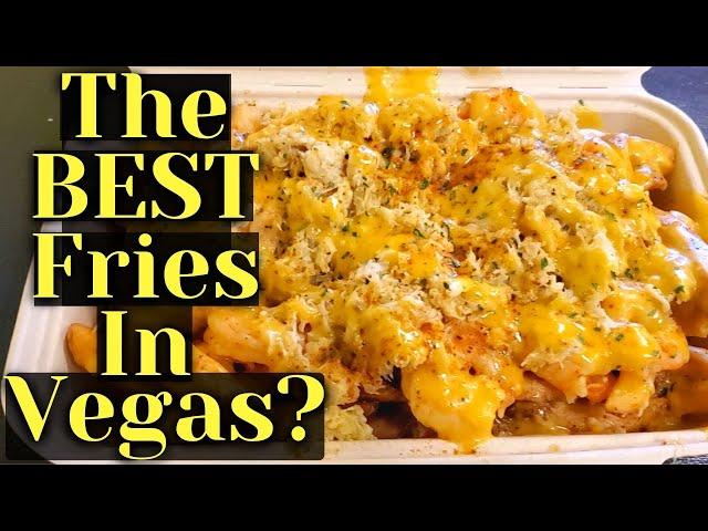 The BEST French Fries In Las Vegas! Mr. Fries Man | TVPEats 7