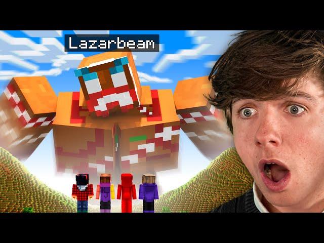 I Got Hunted By LazarBeam in Minecraft!