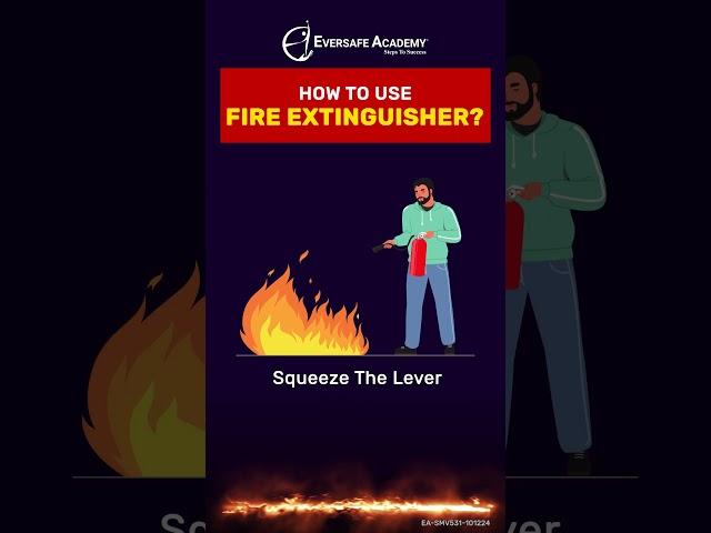 How to Use a Fire Extinguisher Effectively – Eversafe Academy Guide #shorts