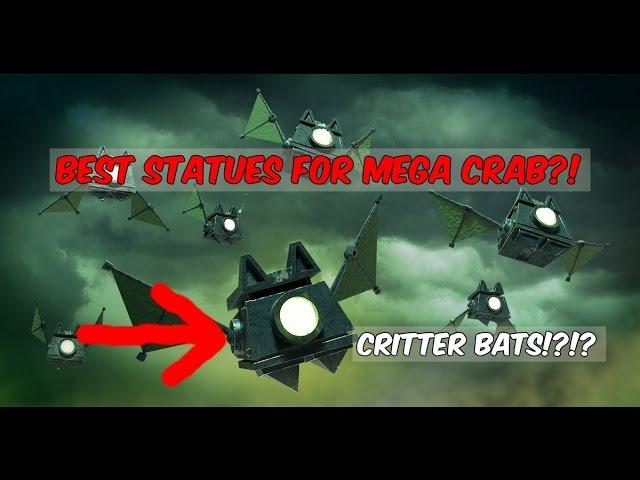 BOOM BEACH | MEGA CRAB CHALLENGE! | BEST STATUES FOR CRAB?