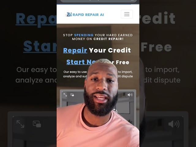 How to use AI to fix your credit for FREE