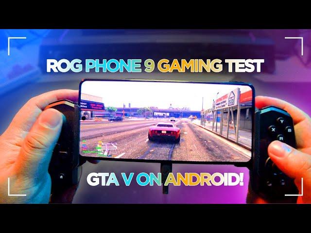 GTA V on Android!  ROG Phone 9 Pro vs. FE Gaming Showdown!