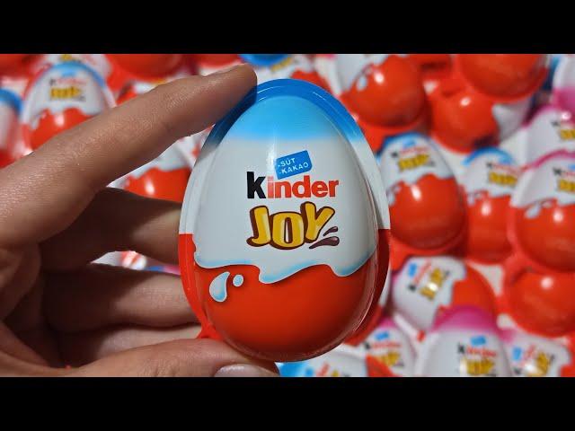 500 Kinder Joy Surprise Egg for boys opening / Satisfying video 2022