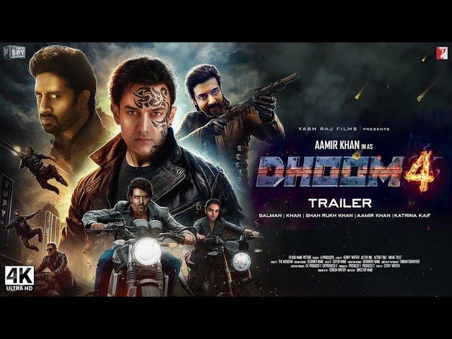 DHOOM 4 - Trailer | Aamir Khan, Suriya, Hrithik Roshan, Deepika, Abhishek Bachchan | Yash Raj Films