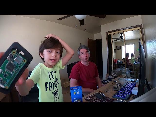 Raspberry Pi Zero W Camera Kit unboxing, set up and test