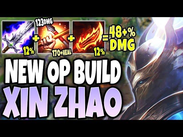 NEW OP XIN ZHAO TOP LANE BUILD  48%+HP DMG INSTANTLY  LoL Top Xin Season 10 Highlights