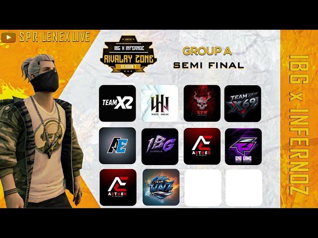 RIVALRY ZONE SEASON - 1 SEMI FINAL  PRESENTED BY IBG X INFERNOZ️
