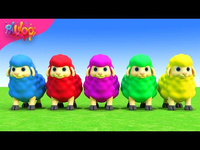 Baa Baa Black Sheep Song | BluLoo Nursery Rhymes & Kids Songs