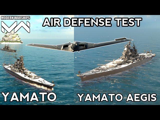 IJN Yamato Vs JS Yamato Aegis | AirDefense Comparison - Modern Warships
