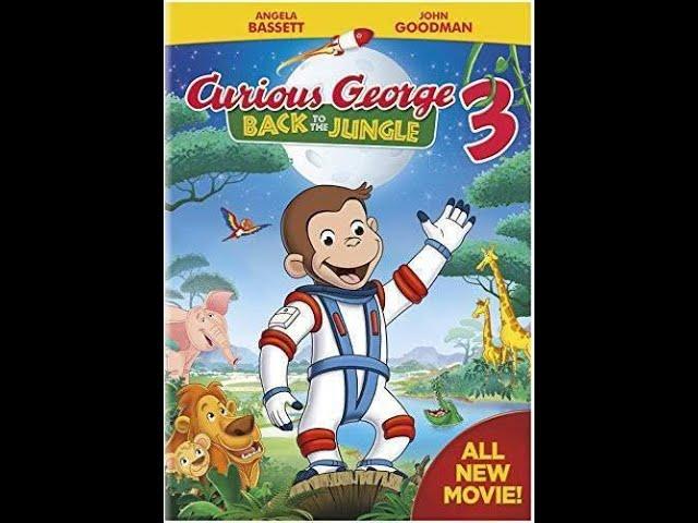 Opening To Curious George 3: Back To The Jungle 2015 DVD