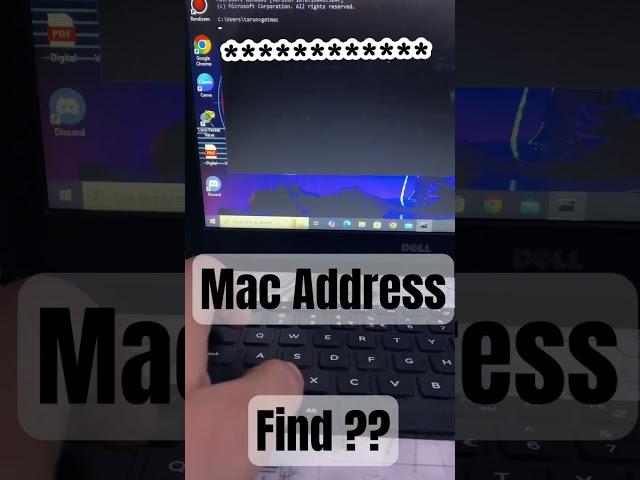 How to Instantly Find Your MAC Address in Seconds! #computerwithtarun2202 #macsupport