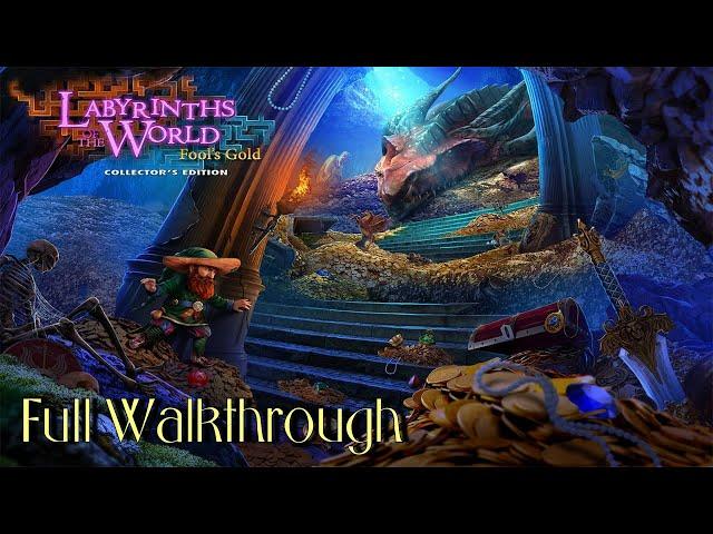 Let's Play - Labyrinths of the World 10 - Fools Gold - Full Walkthrough