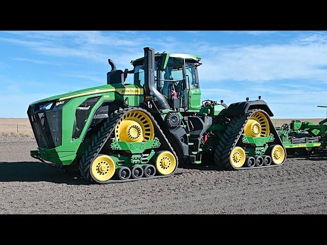 John Deere 9RX 830 бьет рекорды как самый мощный трактор в сельском хозяйстве.