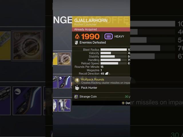 Destiny 2 Players when Xur sold Gjallarhorn #destiny2 #finalshape #destiny