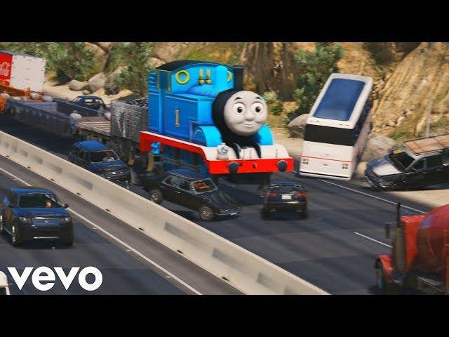 Thomas The Train in GTA 5  (GTA 5 Official Music Video)