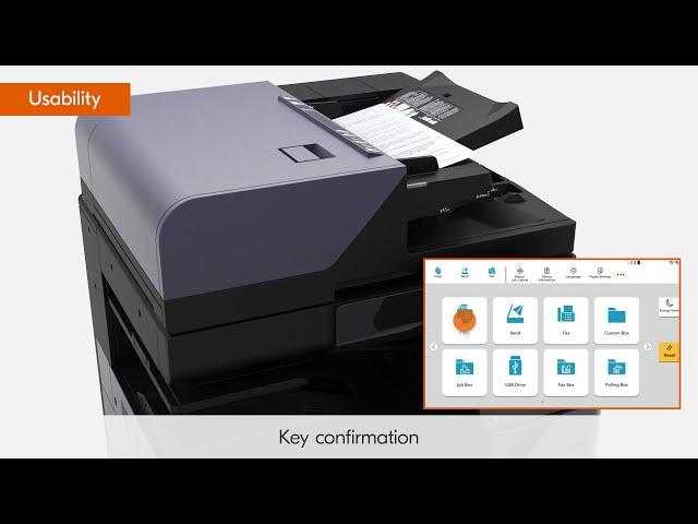 KYOCERA Video TASKalfa 2554ci & 3554ci  Usability