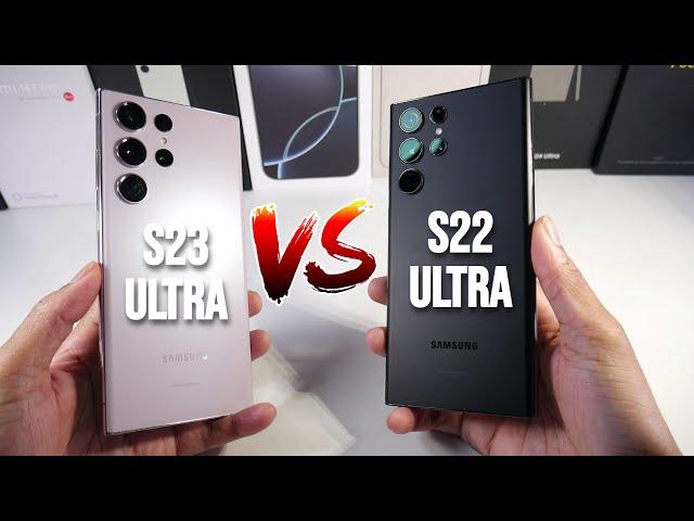 Samsung Galaxy S22 Ultra VS Samsung Galaxy S23 Ultra in Late 2024! (Cameras, Speed Test & Display)