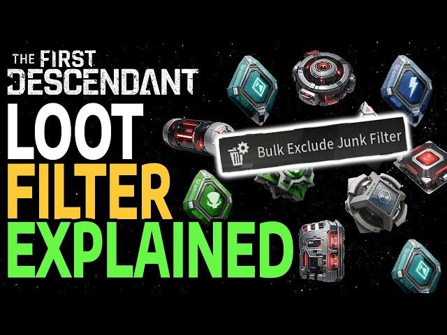 THE FIRST DESCENDANT - NEW LOOT FILTER - HOTFIX 1.1.2