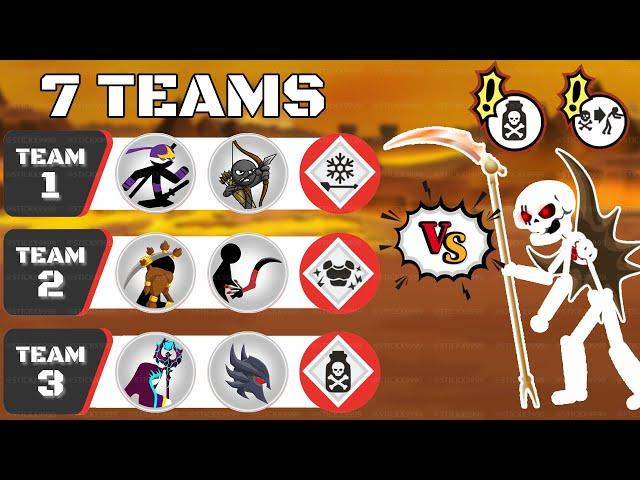 STICK WAR 3 : Can You Outsmart MARROWKAI with These Teams?️ STICK WAR SAGA HACK  Stickx9999