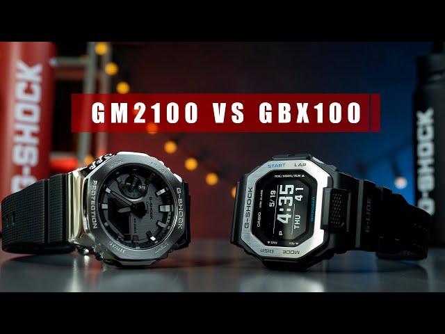 The best of Metal Beze G-Shock l | GM-2100-1A  VS  GBX-100-1