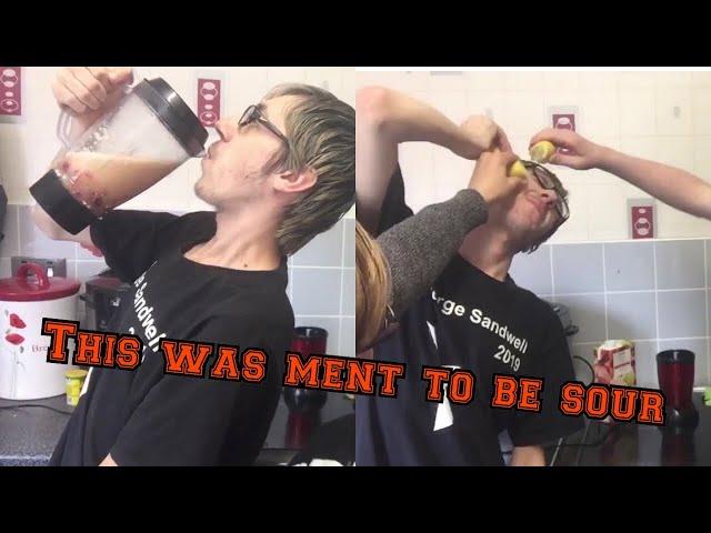 The sour smoothie challenge