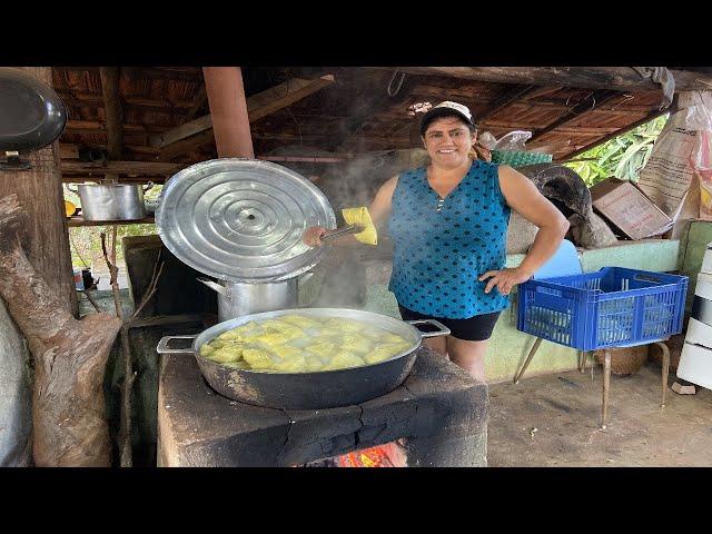 A JANE FAZ PAMONHA PARA VENDER NA FEIRA