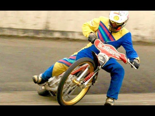 Kann man nicht glauben Egon Müller mit 75 J. noch einmal auf dem Speedway Bike