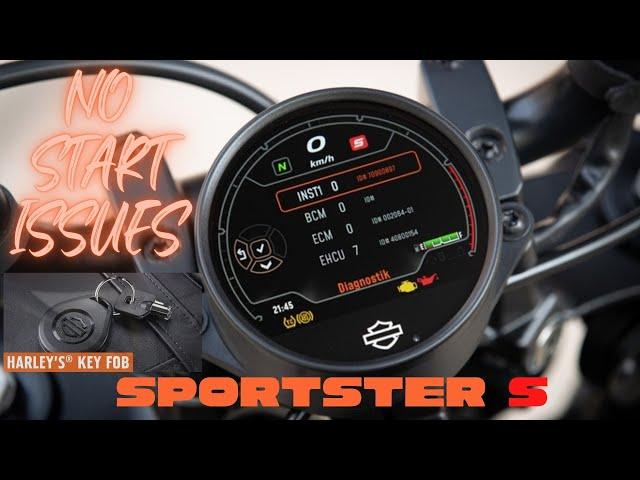 No start issues on Sportster S