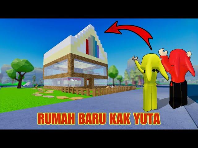 Yuta, Mio Dan Baby Celine Bangun Rumah Baru Di Roblox || ROBLOX