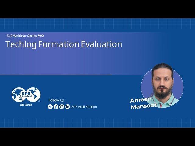 Techlog Formation Evaluation | SLB Webinar Series