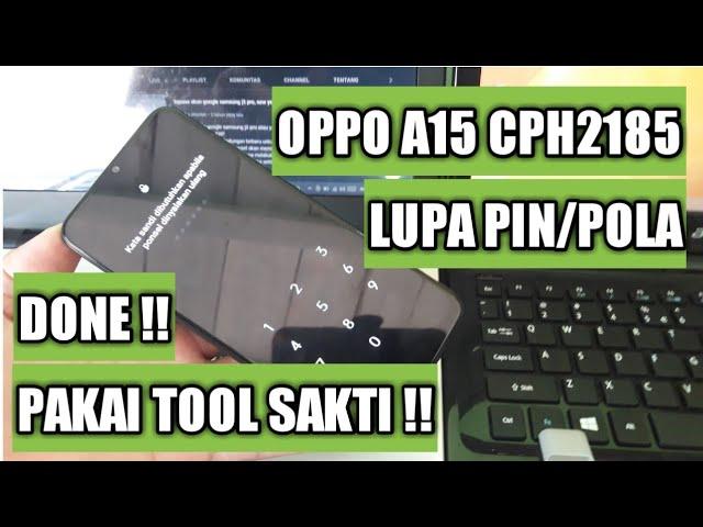 MTK GSM SULTENG BERGUNA MENGATASI LUPA KUNCI LAYAR OPPO A15 CPH2185