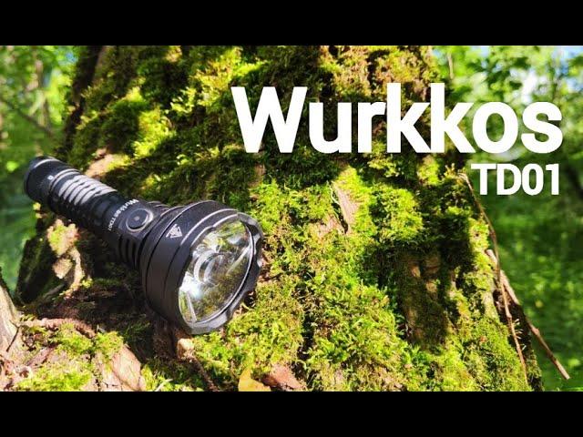 Мощный фонарь Wurkkos TD01