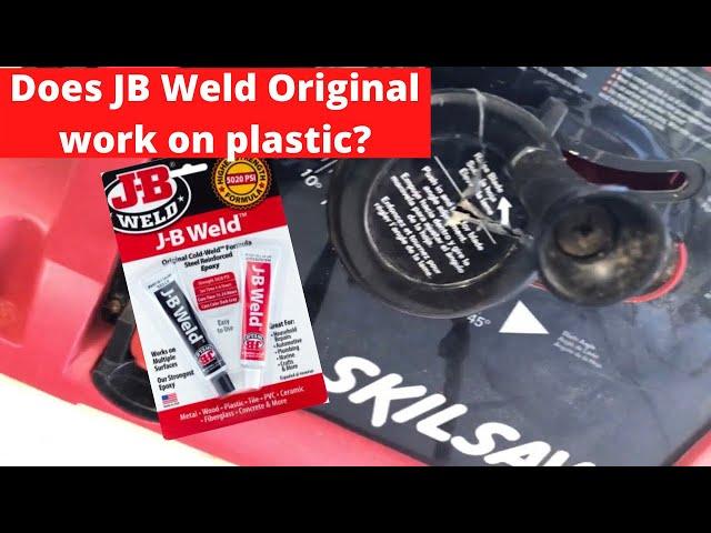 Does JB Weld work on plastic?