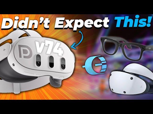 DisplayPort Alt Mode On Quest! v74 Quest Update, Rayban Success, Orion Drift & More!