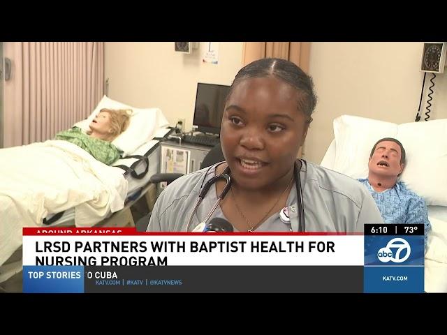 LRSD Partners With Baptist Health College Little Rock for Nursing Program