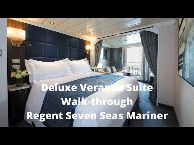 Deluxe Veranda Suite Walk-through I Regent Seven Seas Mariner