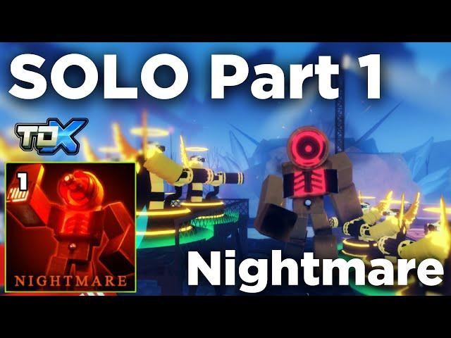 NIGHTMARE Part/Chapter 1 Christmas Event [SOLO] | TDX Christmas