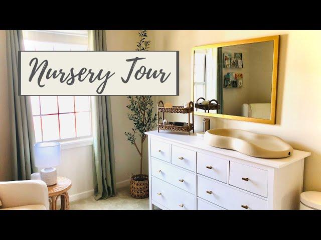 GENDER NEUTRAL NURSERY TOUR | Nursery Organization 