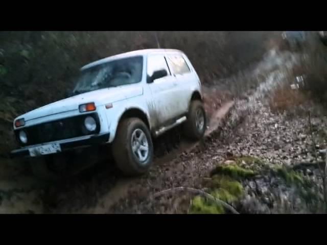 Нива против Уаз . ( OFF-ROAD ) Aбхазия г Гудаута / нива , уаз , грязь , бездорожье  село Дурипш