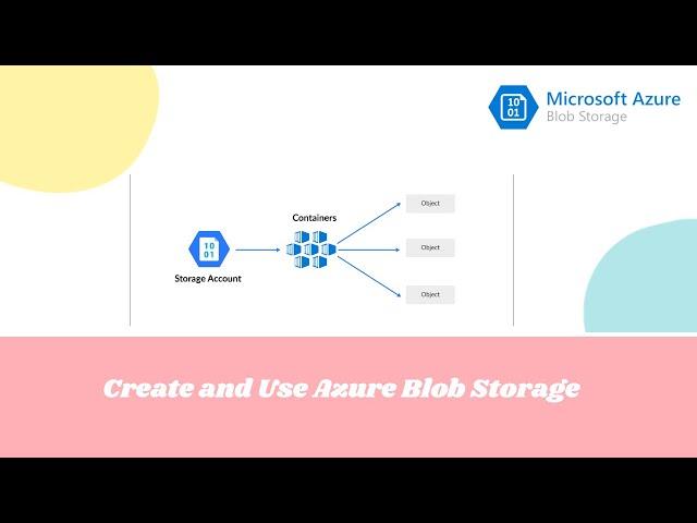 How to Create And Use Azure Blob Storage