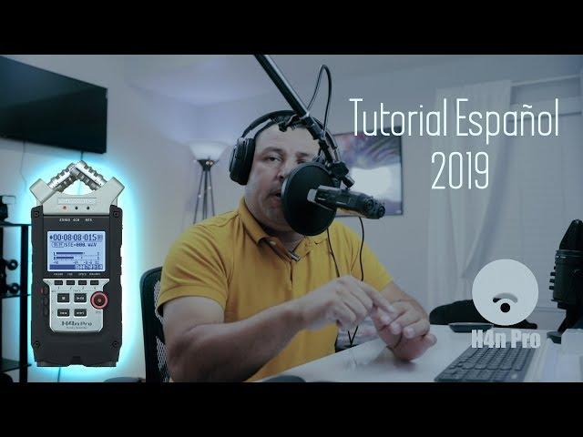 Zoom H4n Pro tutorial en español 2019