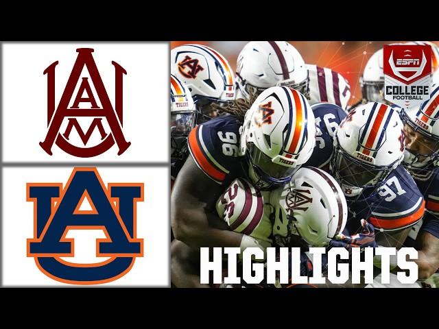 Alabama A&M Bulldogs vs. Auburn Tigers | Full Game Highlights