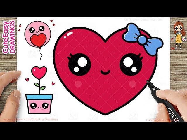 Cute Easy Drawing Video Collection for Kids ️| 56 Minutes Long Drawing Video Sunday Special