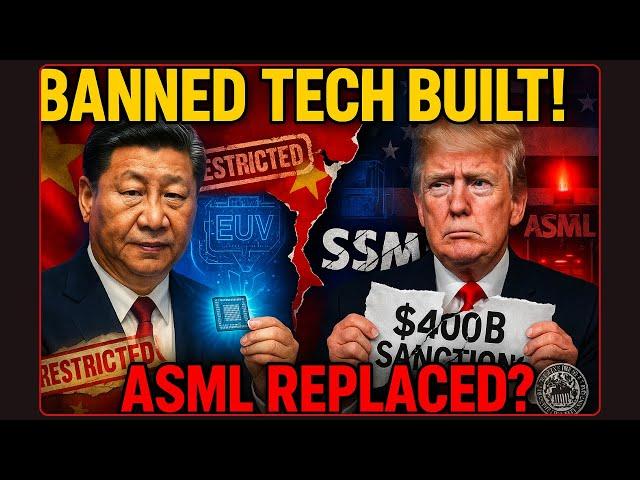 China Defies U.S $400B Sanction Wall—Huawei Builds Banned EUV Chip Machine & Replaces ASML