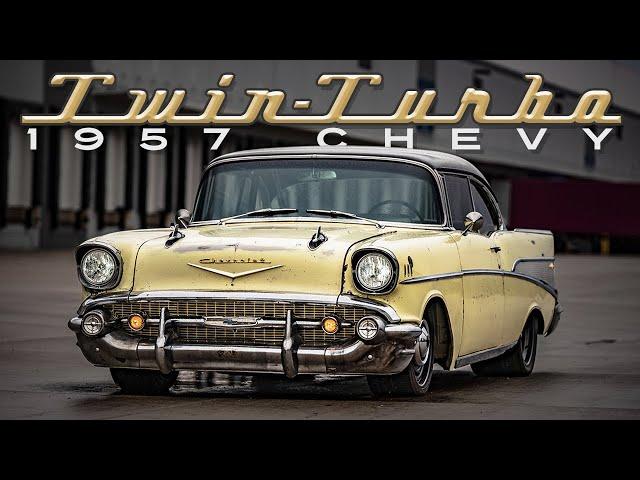 The "Rotten Banana"? 1300HP Twin-turbo 1957 Chevy by Roadster Shop