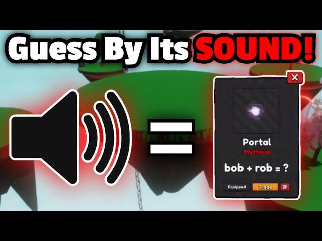 Guess The Slap Effect By Its SOUND EFFECT! | Slap Battles Trivia