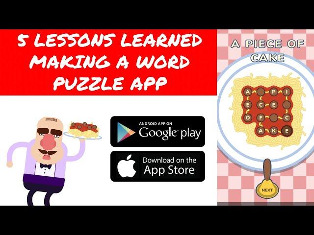 AlphaNoodles Retrospective - 5 Lessons Learned Making a Word Puzzle App