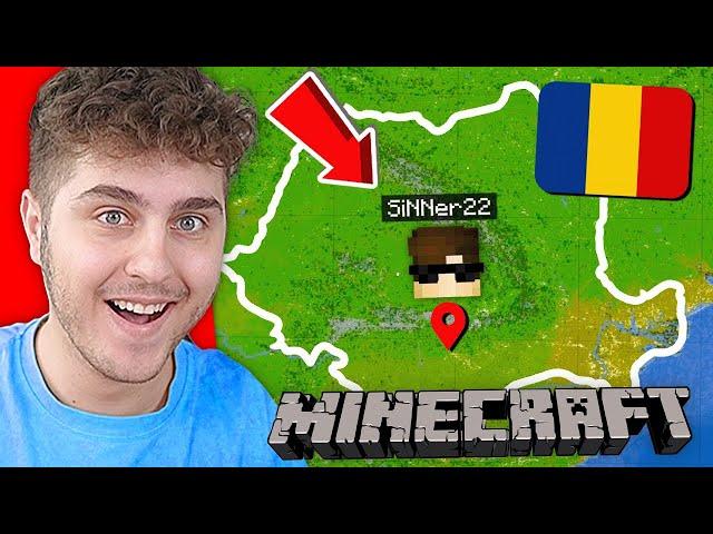 AM CUCERIT *ROMANIA* pe MINECRAFT !