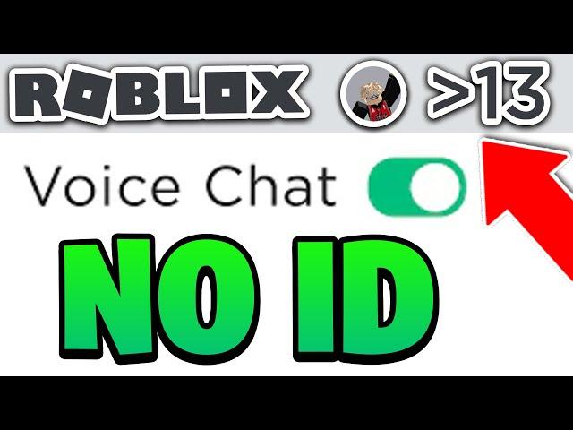 How to get VOICE CHAT in ROBLOX *UNDER 13 OR NO ID* (how to get voice chat roblox with no id 2023)