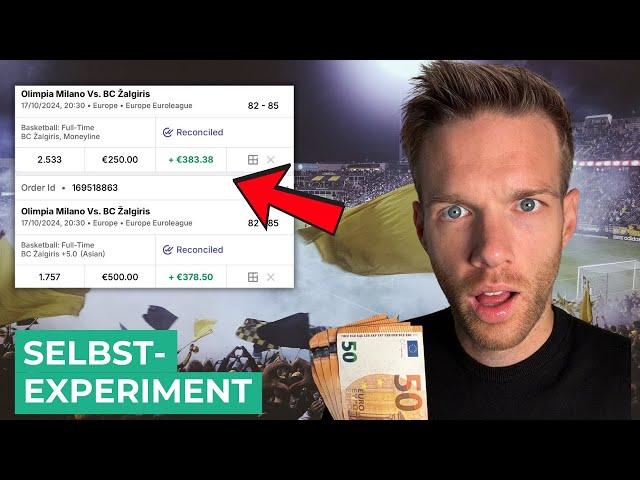 1 Monat Sportwetten mit 500 € Startkapital | Selbstexperiment